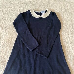 Jacadi Navy Dress with White Collar